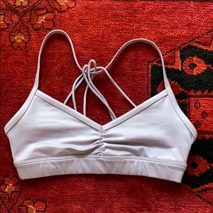 Purple ALO yoga bra